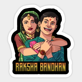 Raksha Bandhan Sticker